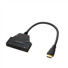 HDMI 2.0 Splitter Pigtail  1 in 2 out