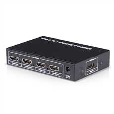 HDMI 2.0 Splitter metal box  1 in 4 out  With EDID