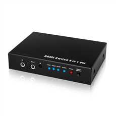 4K hdmi switch 1：3 metal box