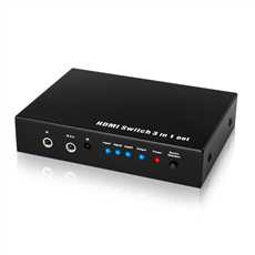 4K hdmi switch 1：5 metal box