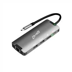 5 in 1 Type-C hub with 2*USB3.0+1*1000 Mbps+1* Type-C PD Charging+1*4K60Hz HDMI