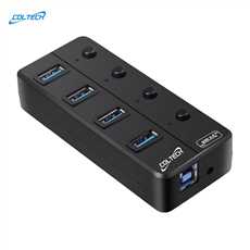 4 Ports USB HUB with Switch