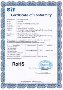 RoHS Certification